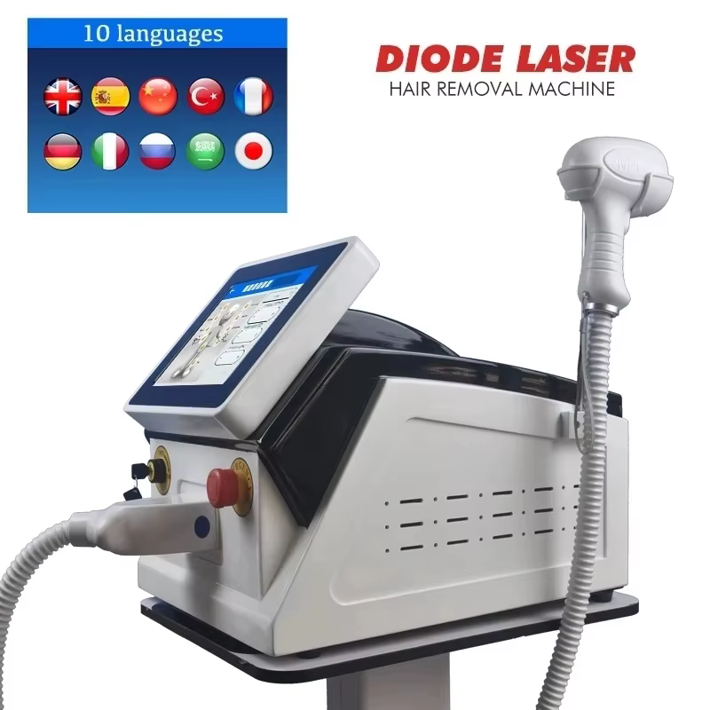 Machine d'épilation au laser à diode