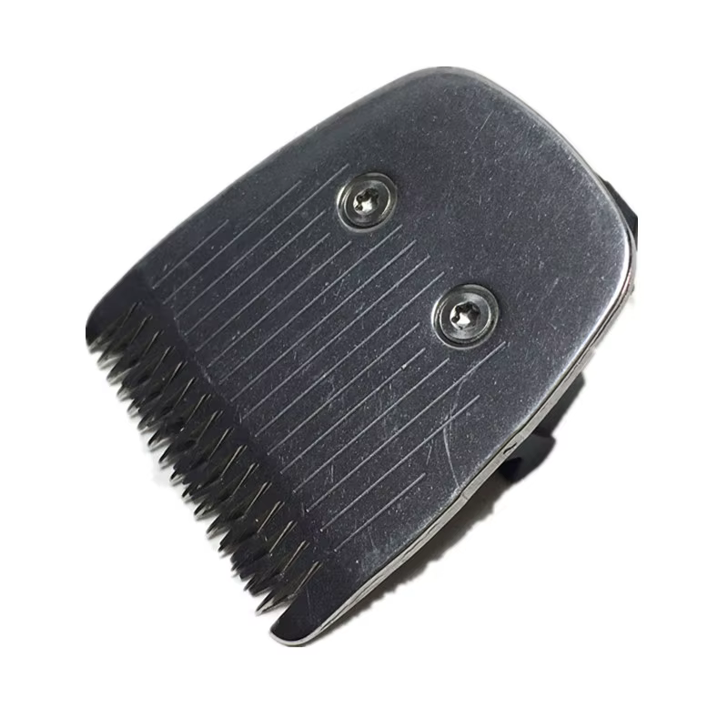 Tête de tondeuse à cheveux et lame de rasoir