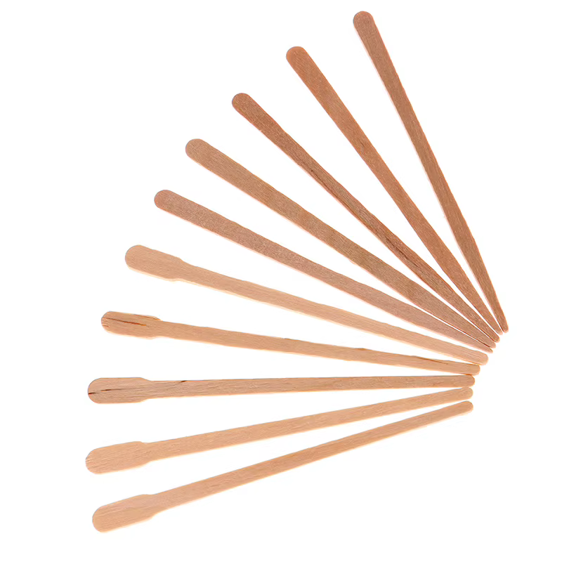 Spatules en bois jetables pour femmes
