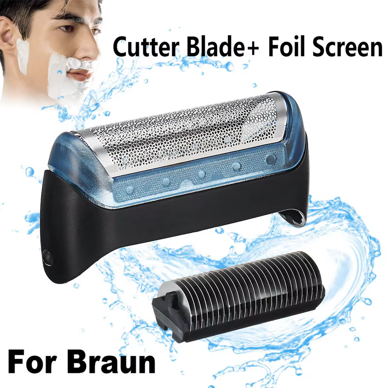 Feuille de rasoir et lame de coupe pour Braun 10B/20B/20S