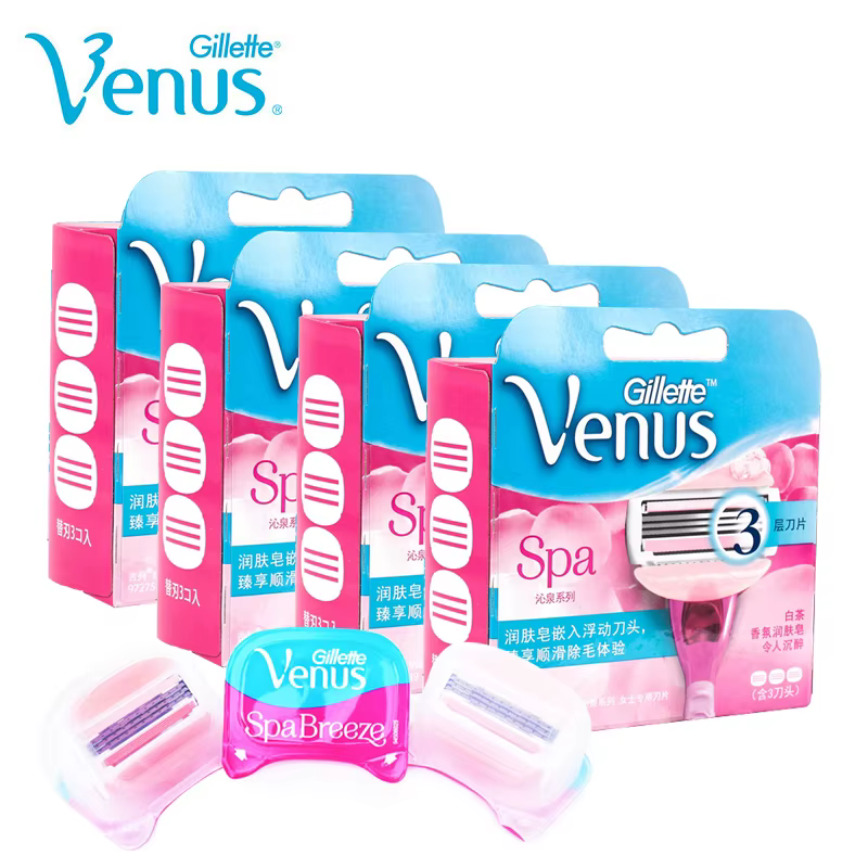 Venus femmes lames de rasoir Gillette SPA cheveux rasage