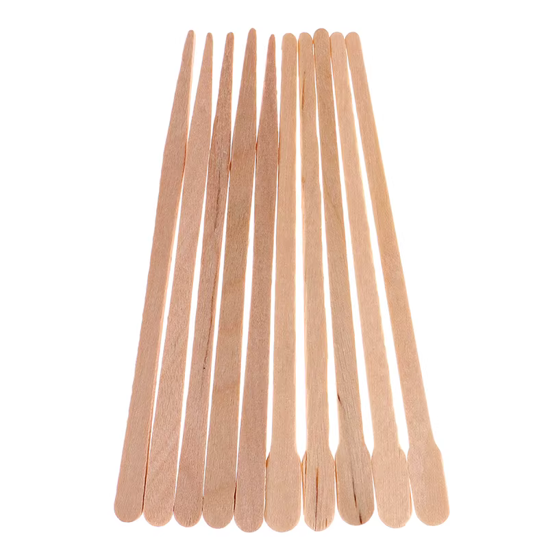 Spatules en bois jetables pour femmes