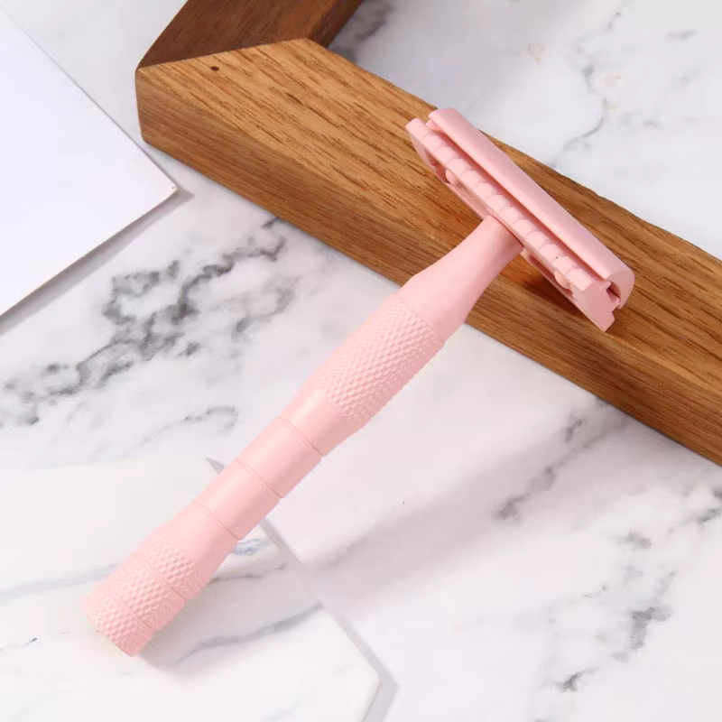YAQI Rasoir de sécurité pour femme de couleur rose pour homme