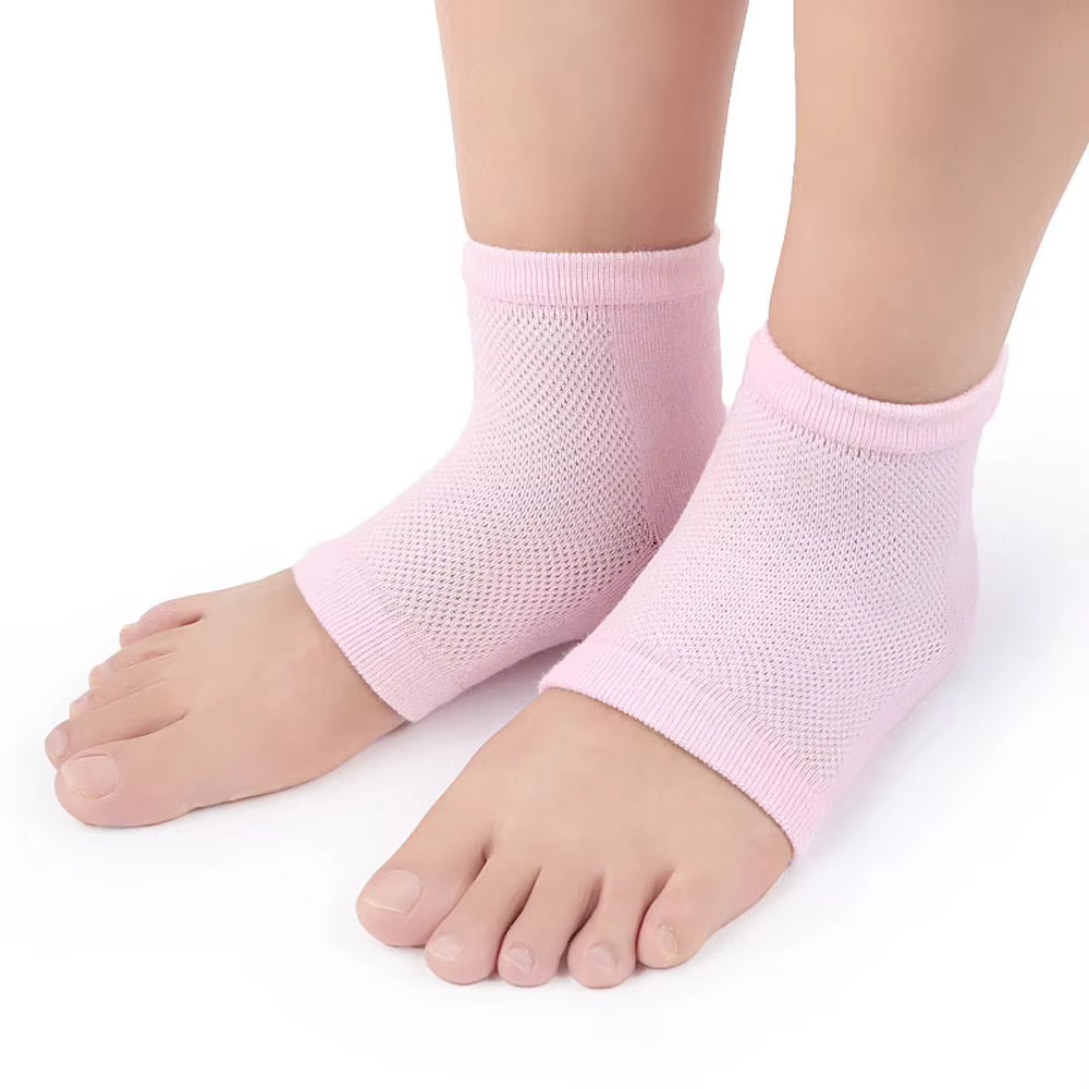 Chaussettes hydratantes à bout ouvert