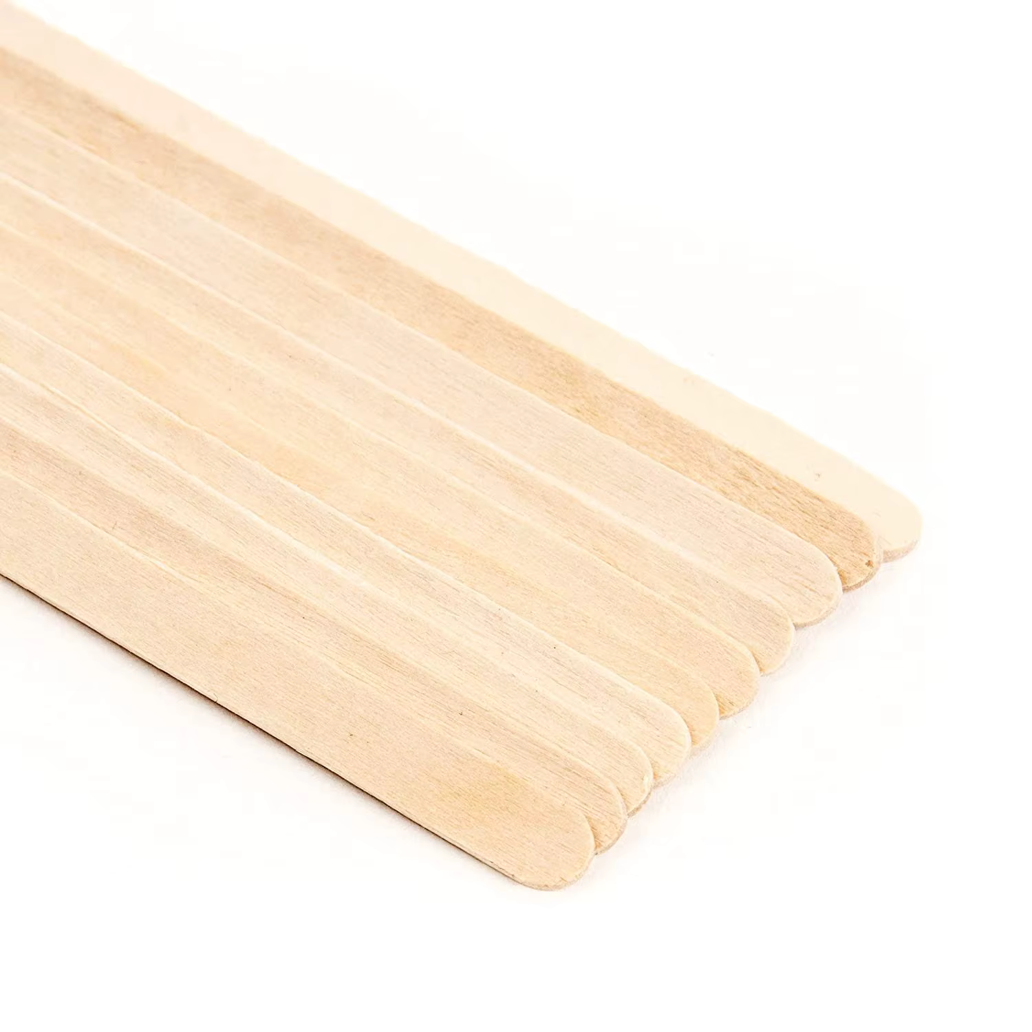 Bâtons applicateurs en bois pour épilation à la cire