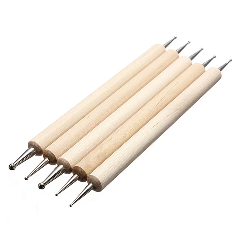 Stylet boule de cire en céramique, bricolage, Sculpture en argile, artisanat, poterie, modèle de Sculpture, moulage, gaufrage, outil en forme de point de boue