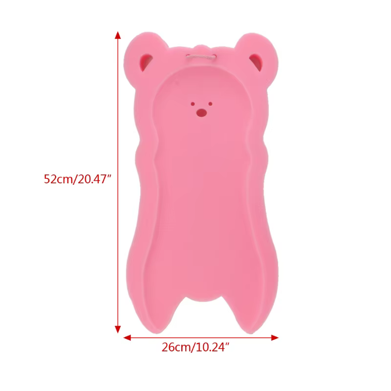 Coussin éponge antidérapant pour nouveau-né, bain pour bébé, soins pour bébé