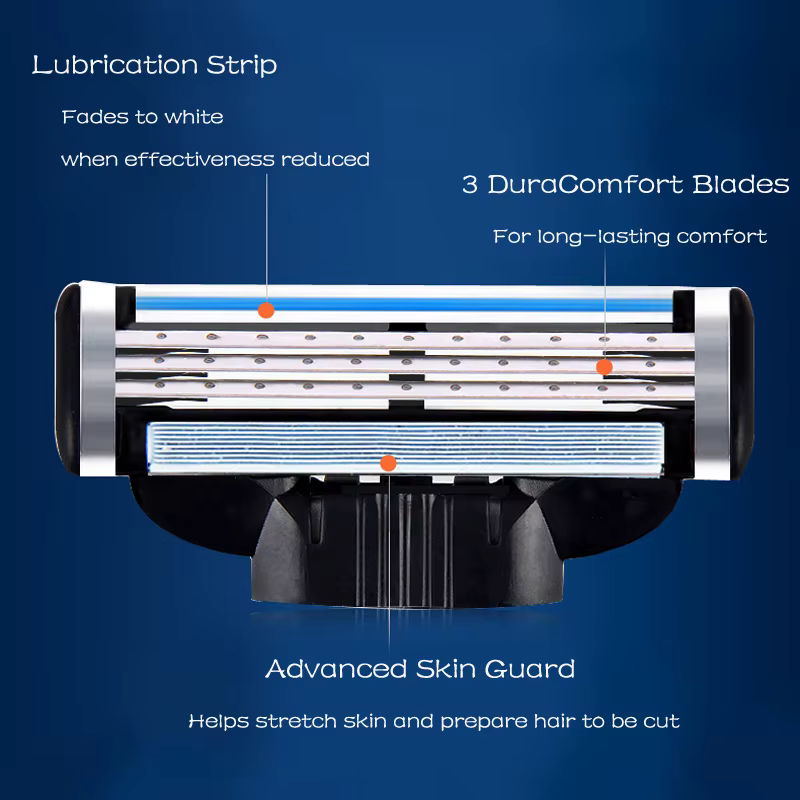 Gillette Mach 3 – lames de rasage pour hommes
