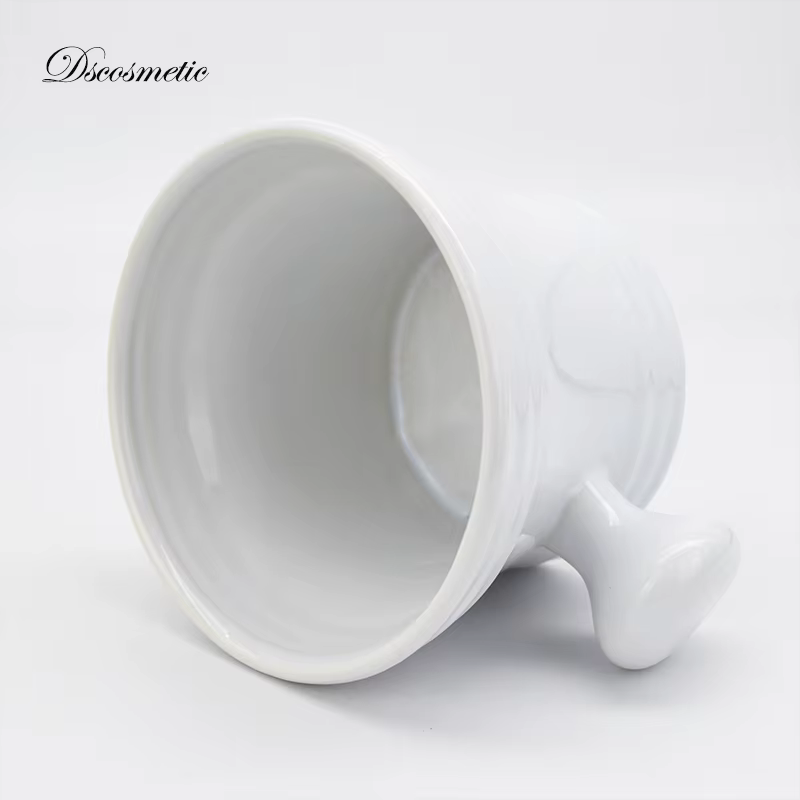 Tasse à raser en céramique, bol à raser pour homme