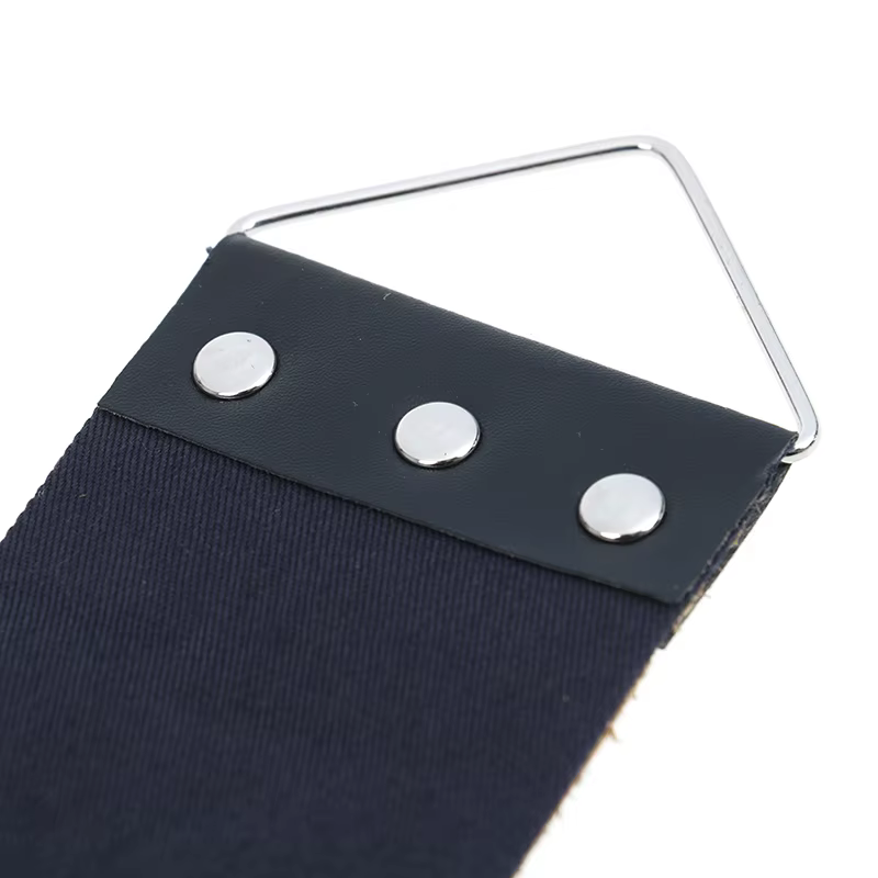 Sangle de rasage en cuir et toile pour hommes