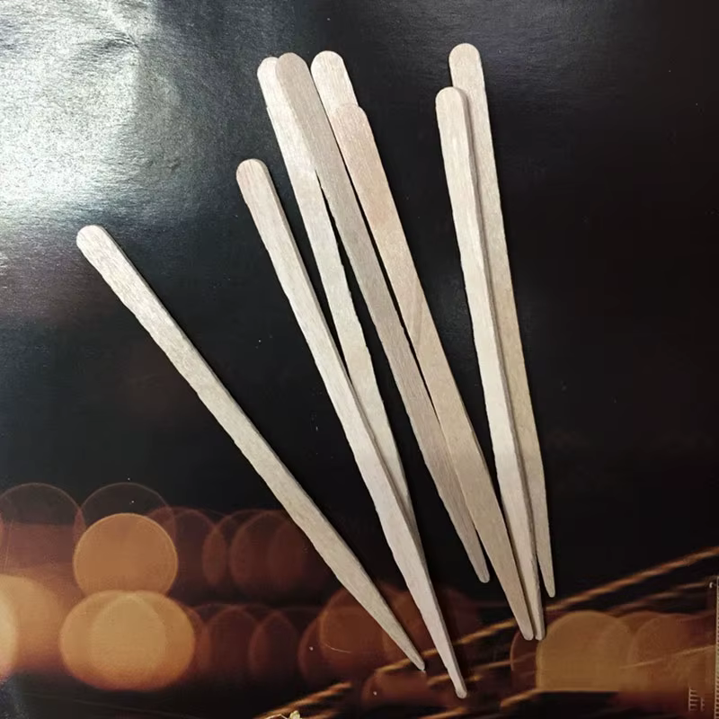 Bâtons d'épilation du corps en bois pour femme