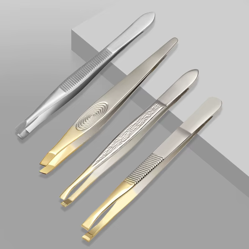EyebloggTweezer-Pince à épiler en acier inoxydable