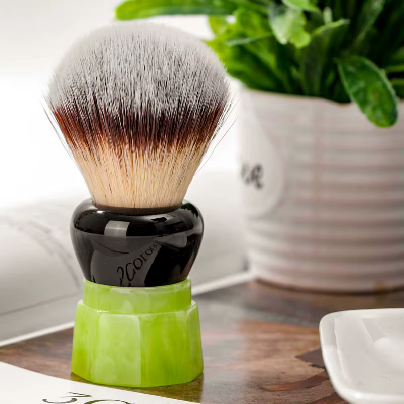 YAQI – brosse de rasage humide pour hommes, cheveux synthétiques Mojito