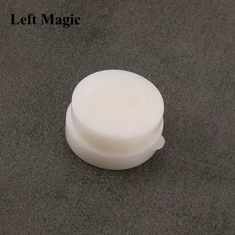 Accessoires magiques/Pellets de cire pour magiciens (blanc), utilisés pour un fil invisible de tour de magie flottant, accessoires de comédie, gros plan