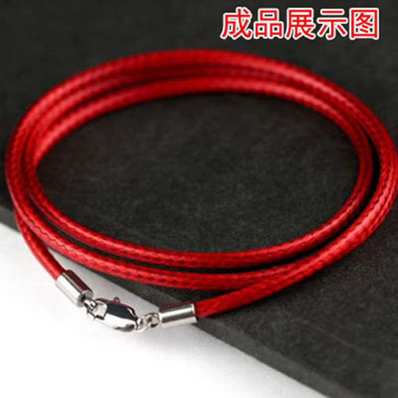 Fil ciré pour bricolage, ficelle, sangle, collier, UL, perle, bijoux exécutifs pour bracelet, 2.0mm, 5 mètres, nouveau