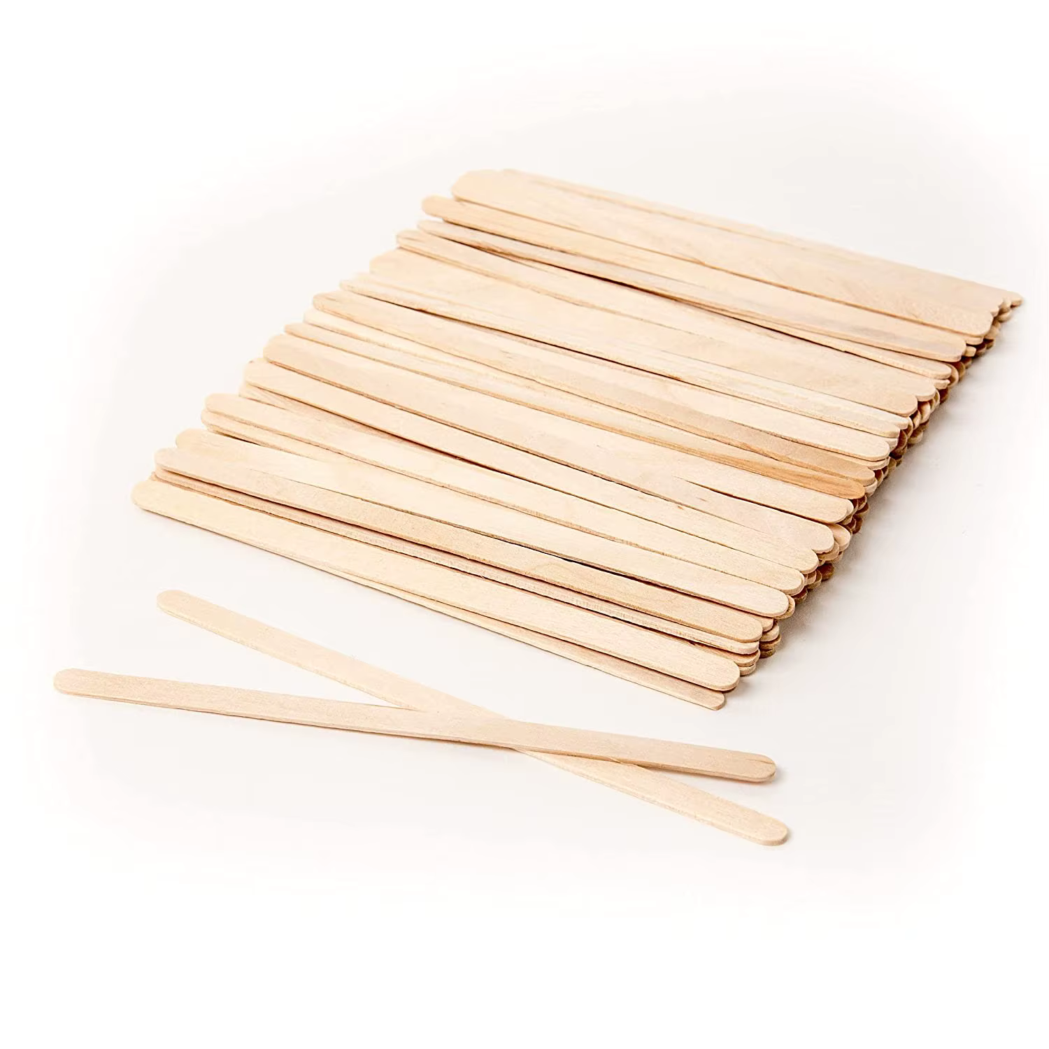 Bâtons applicateurs en bois pour épilation à la cire