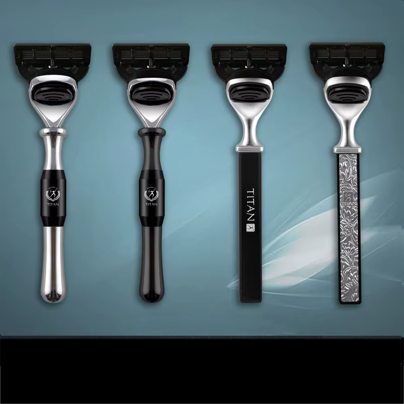 Rasoir Titan à 5 Lames, Rasoir pour Hommes, Produits de Rasage pour Hommes