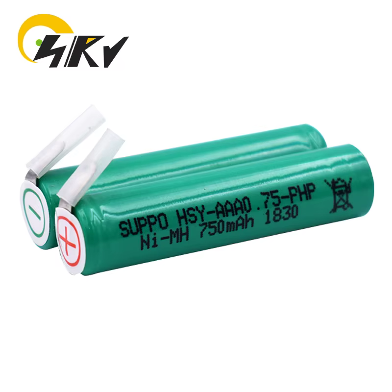 Batterie de remplacement 2.4V 750mAh pour Philips HC3410 HC3426 HC5446 HC5447 HC5450 BT9290 QC5130