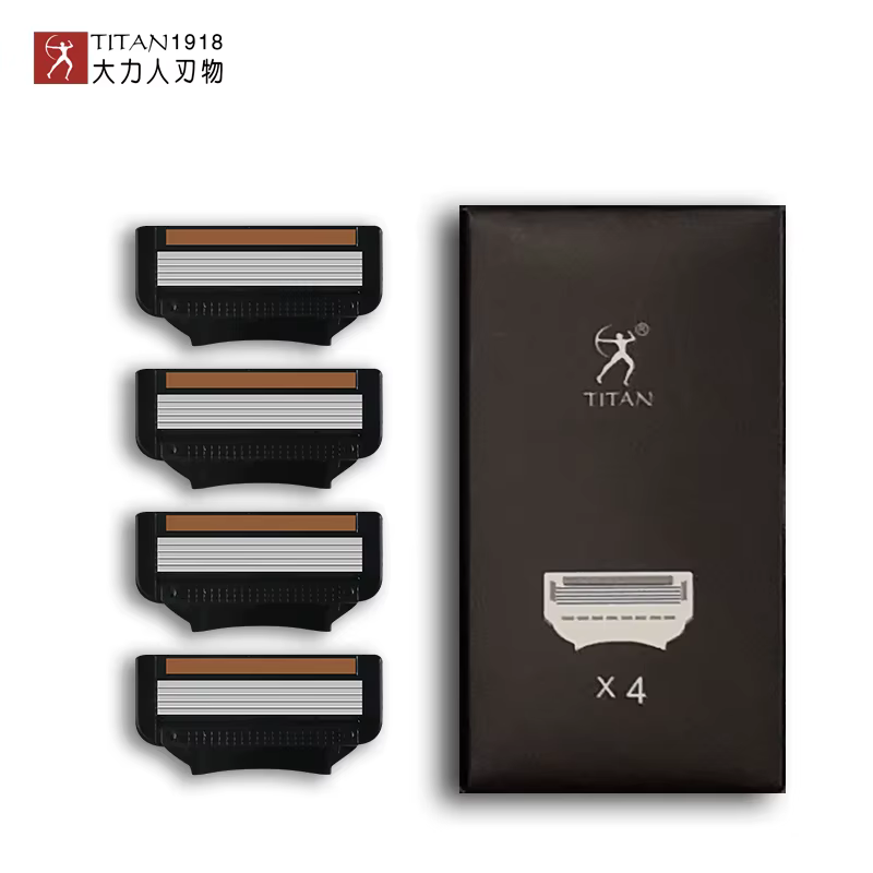 Rasoir Titan à 5 Lames, Rasoir pour Hommes, Produits de Rasage pour Hommes