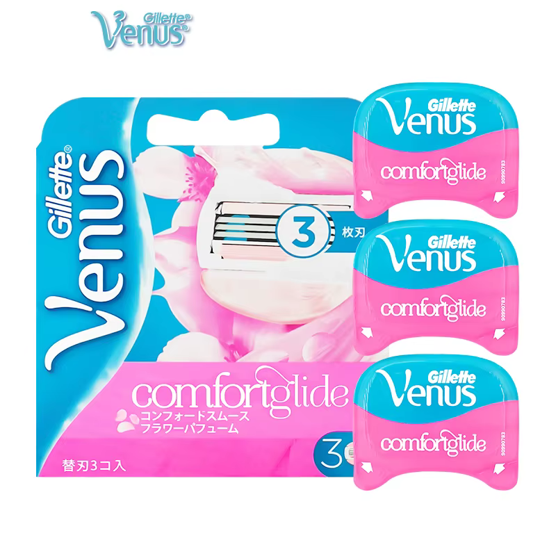 Gillette femmes lames de rasoir Venus ComfortGlide 3 couches lame protéger peau rasage épilation remplacement