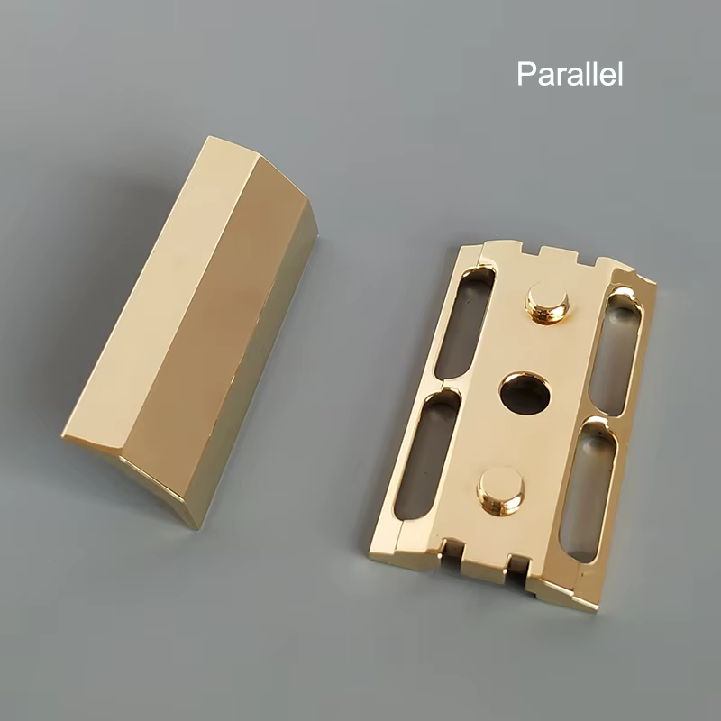 Dscosmetic D8/S9 Rasoir de sécurité à double tranchant en laiton FABRIQUÉ PAR CNC