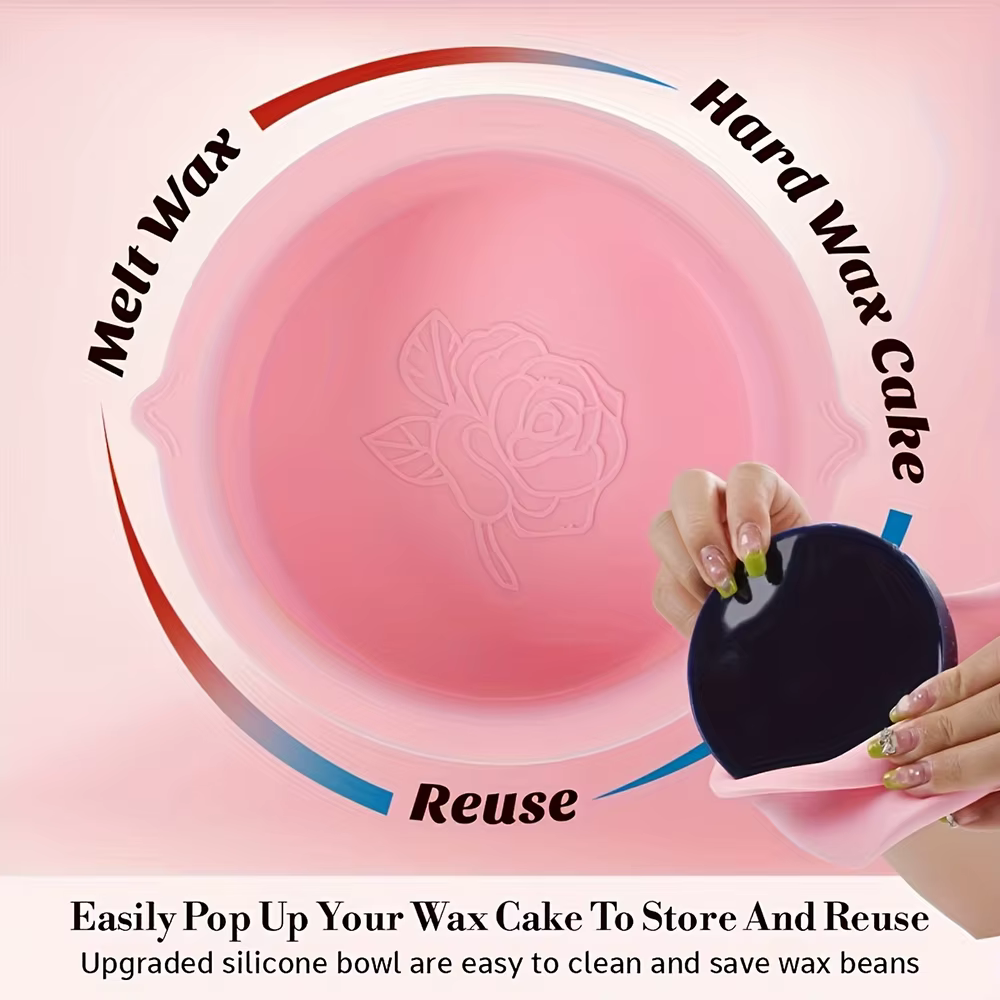 Ensemble d'accessoires d'épilation en Silicone pour femmes