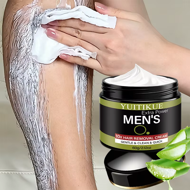 Crème dépilatoire douce 10X pour homme