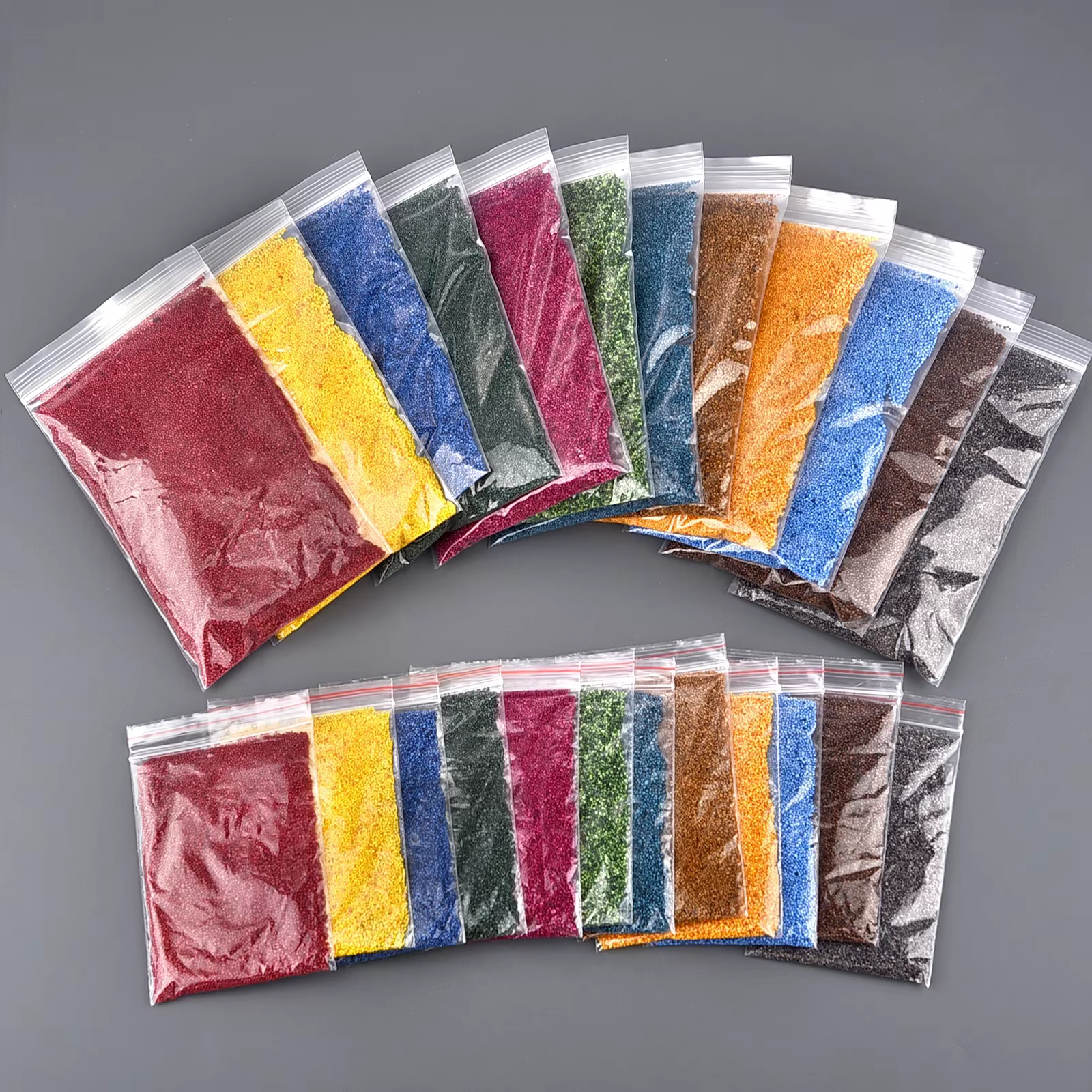 Cire de sable Combustible colorée 10G/50G, fournitures de fabrication de bougies, peinture de sable créative, flocon de neige, bougie en cire, cadeaux artisanaux