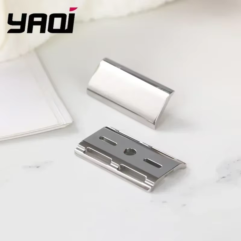 Rasoir de sécurité YAQI Ghost 90SB pour hommes 2026 en acier inoxydable 316 poli avec interstice de lame de 0