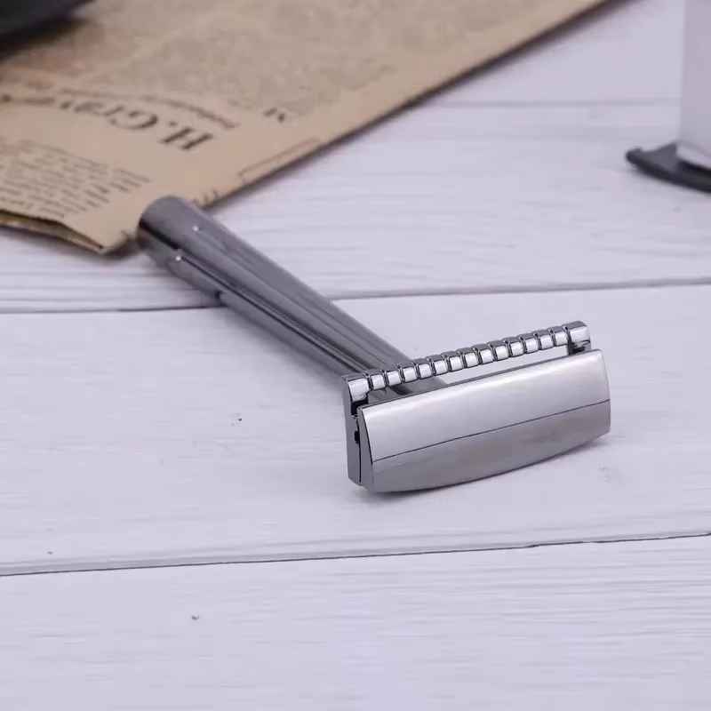 YAQI SE Katana Globe Trotter rasoir de sécurité à bord unique outil de toilettage pour hommes pour un rasage fluide