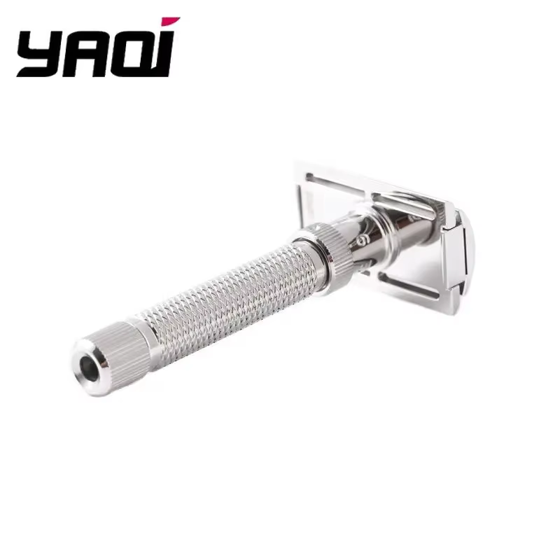 Yaqi Ultima – rasoir de sécurité réglable en acier inoxydable pour hommes