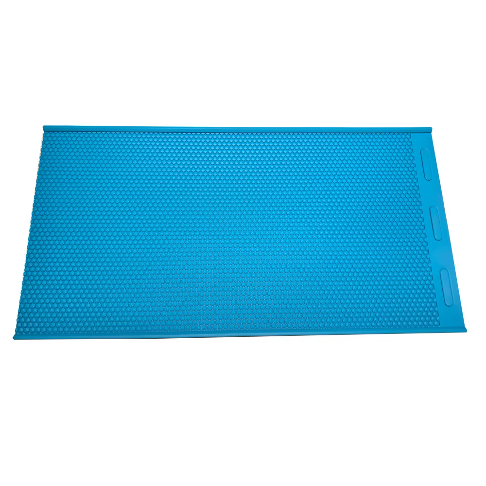 Apiculture Silicone cire d'abeille nid d'abeille moule cire Flexible pour Machine fond de teint feuilles presse gaufreur cire pour abeilles apiculteur 2 pièces