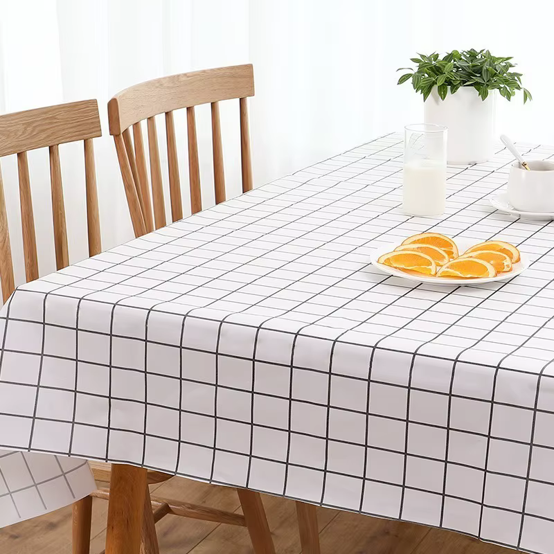 Nappe jetable à carreaux, résistante à l'huile et à la saleté, pour cuisine, fête à domicile, salle à manger, célébration de vacances, 1/3/5 pièces