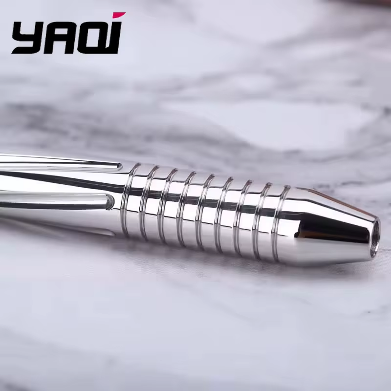 Nouveauté 2026 ! Rasoir de sécurité YAQI BULLET en acier inoxydable poli et laiton pour homme