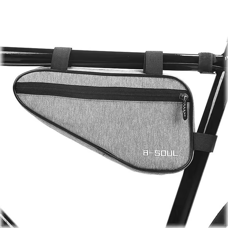 Sac triangulaire pour vélo, sac de rangement pour cadre avant de vélo, sacoche de selle, pochette de cyclisme VTT, sac de vélo polyvalent durable, accessoires de vélo
