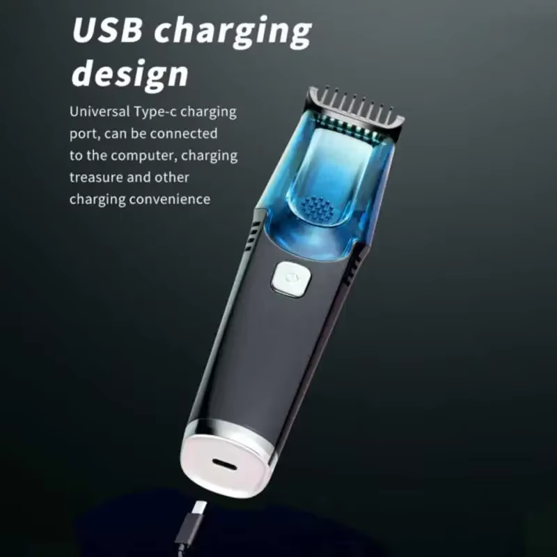 Tondeuse à barbe sous vide pour hommes