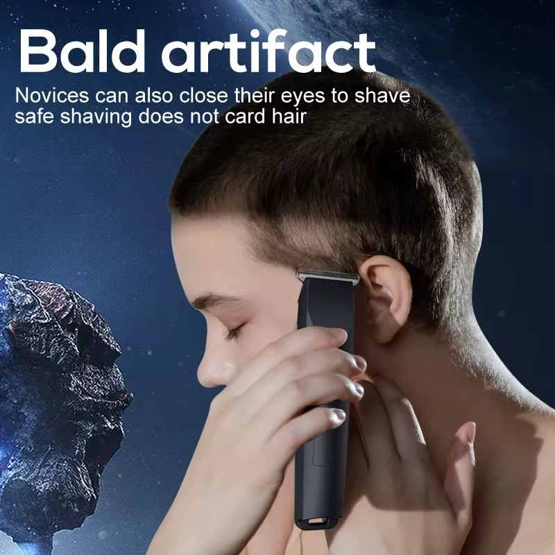 Conception de tête de coupe réglable avec chargement USB pour tondeuse à cheveux électrique