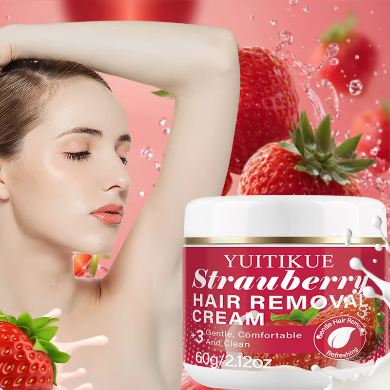 Crème dépilatoire à la fraise YUITIKUE
