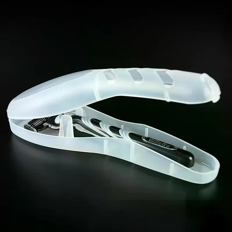 Boîte de rangement pour rasoir Portable pour hommes