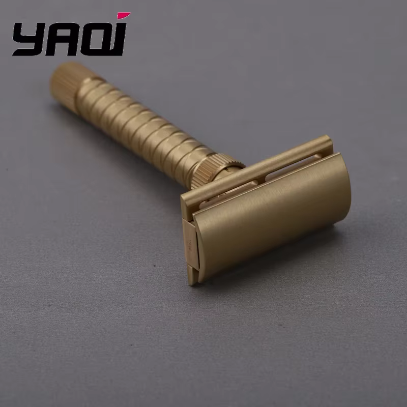 Rasoir de sécurité réglable Yaqi 2026 en laiton V2 The Final Cut
