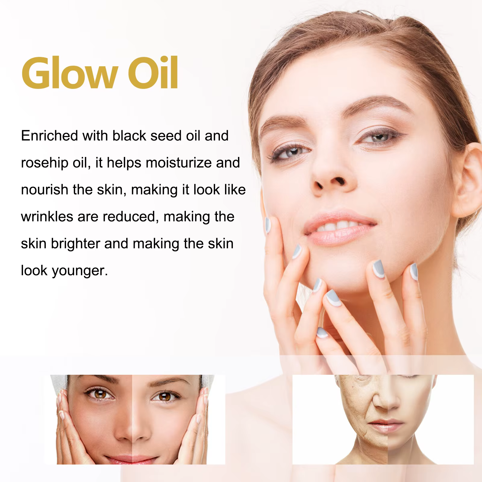 Huile pour le visage Anti-âge traitement