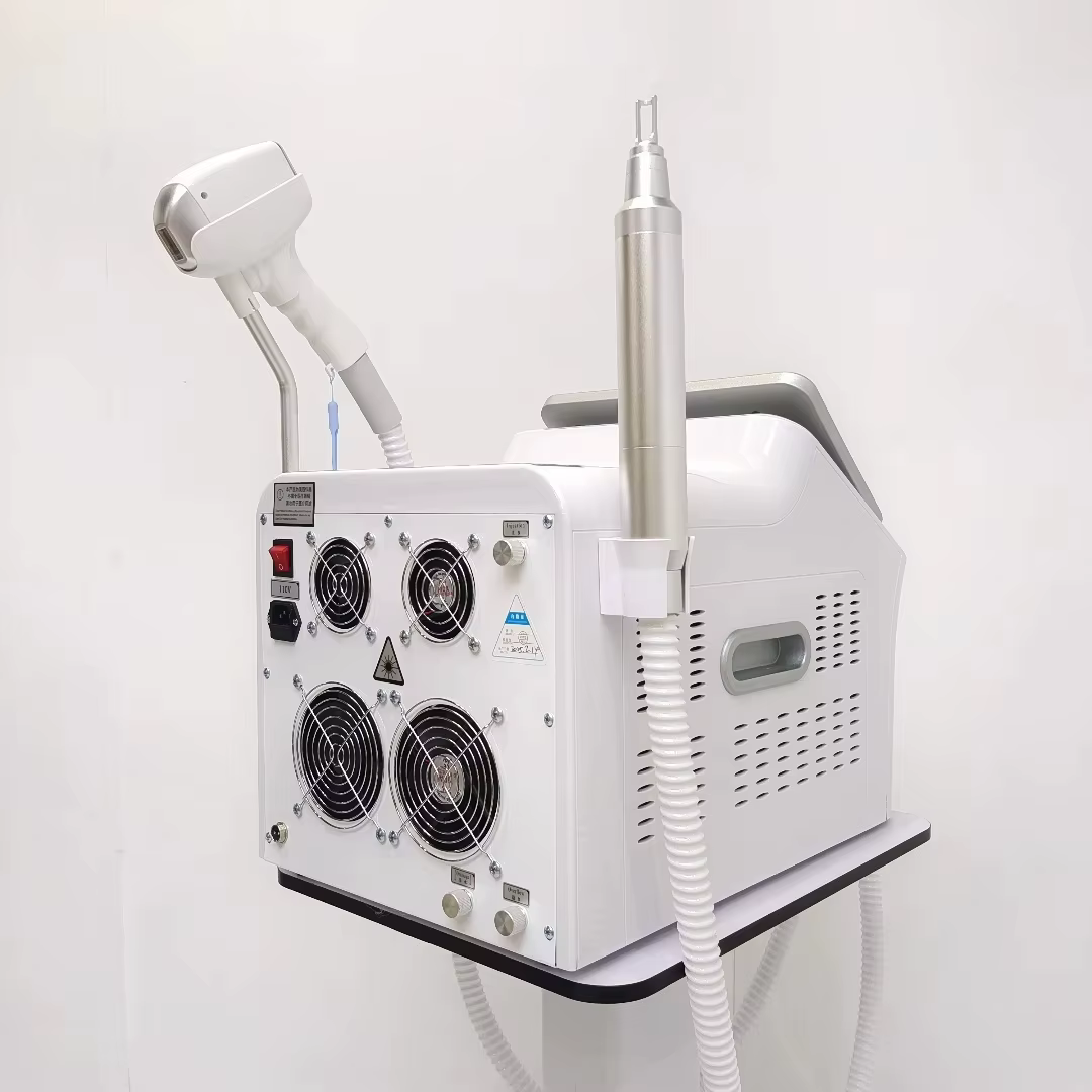 Machine professionnelle d'épilation au laser à glace de titane