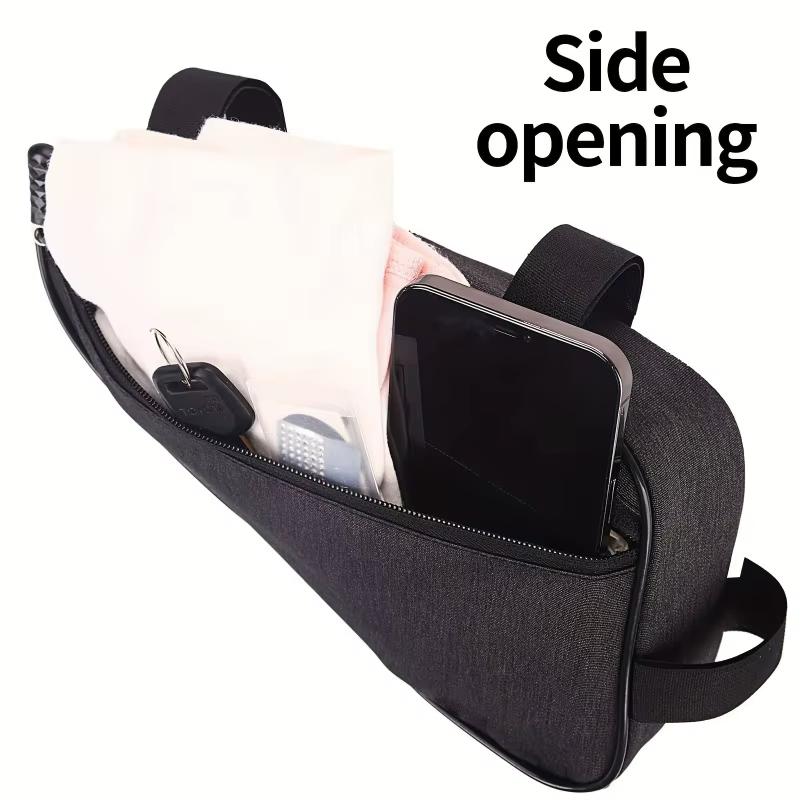 Sac triangulaire de vélo, sac de rangement pour cadre avant de vélo, sacs de cyclisme durables, pièces de vélo en plein air, accessoires de vélo
