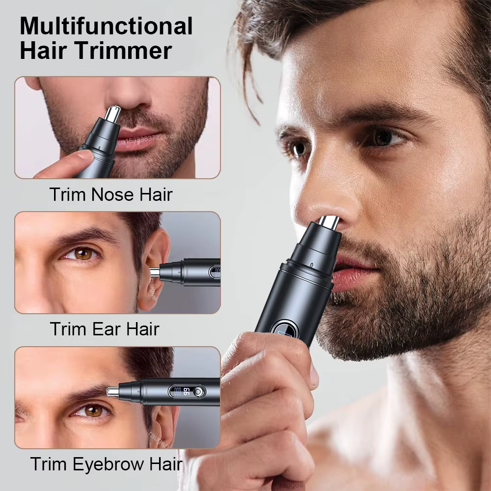 Épilateur électrique pour le nez et les oreilles pour hommes
