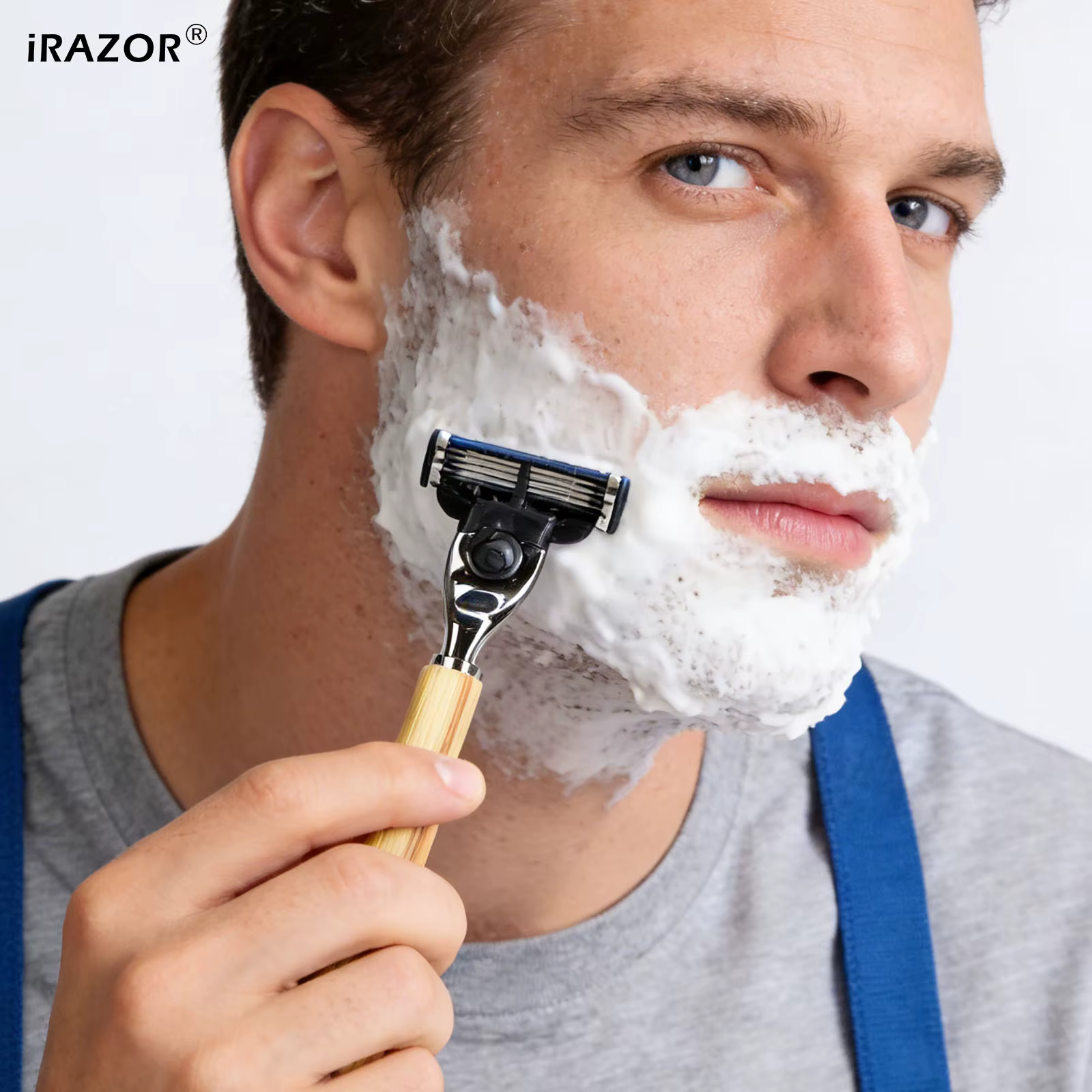 Rasoir manuel à 3 lames iRAZOR pour homme