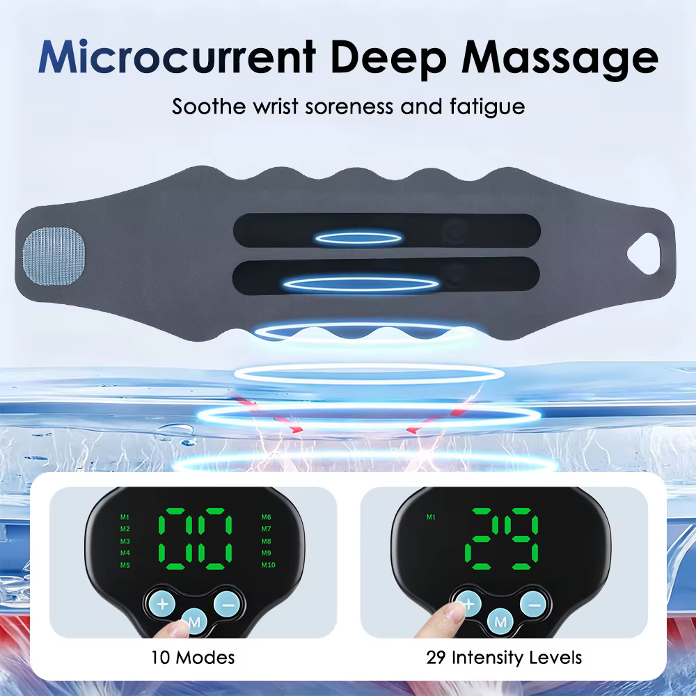 Masseur électrique pour les mains avec micro-courant EMS