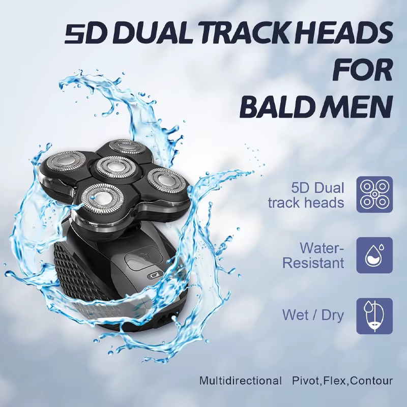 Tête de rechange compatible avec le rasoir électrique Remington Bald Head Balder Pro XR7000 & XR1500 & XR1501