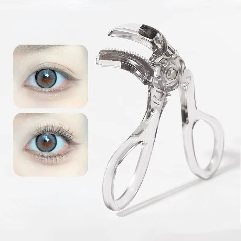 Recourbe-cils double type avec peigne – Options de clips larges et partiels