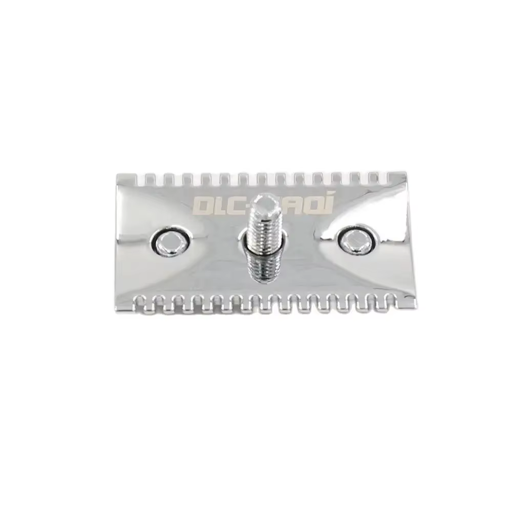 Tête de rasoir de sécurité pour hommes Yaqi Chrome Mellon pour raser les rasoirs