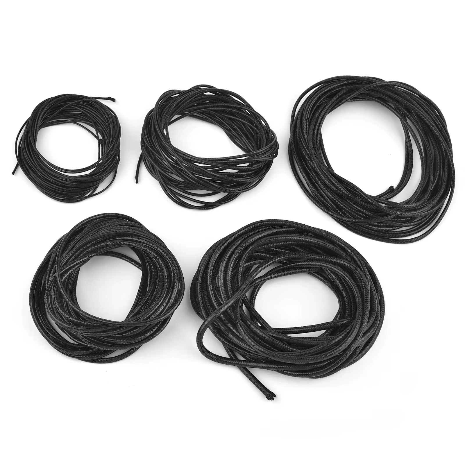 Corde de fil ciré pour bijoux, ficelle de bricolage, bracelet fait main, bijoux de mode exécutifs, vente en gros, 1/1, 5, 2/2, 5, 3mm